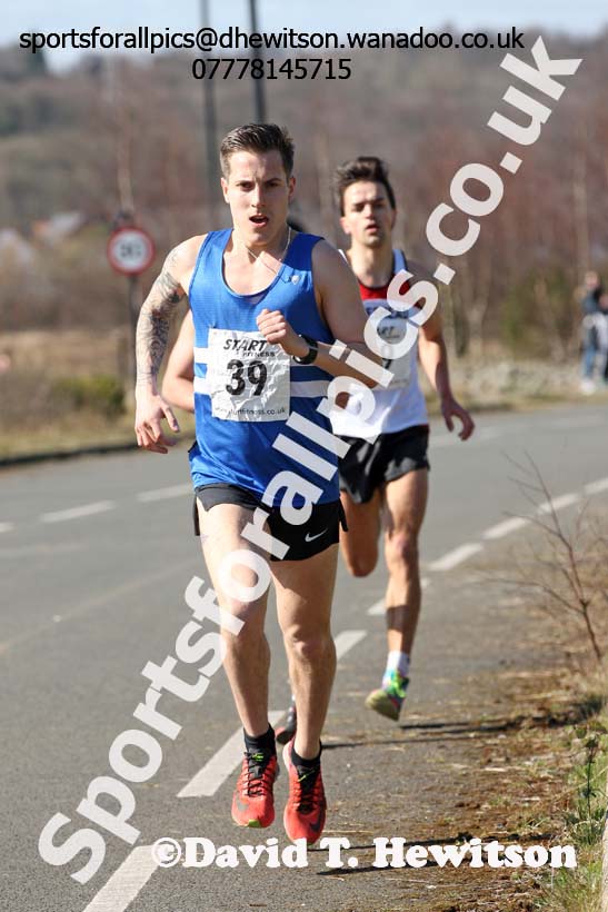 Senior mens Elswick Harriers Good Friday Road Relays. Photo: David T. Hewitson/Sports for All Pics
